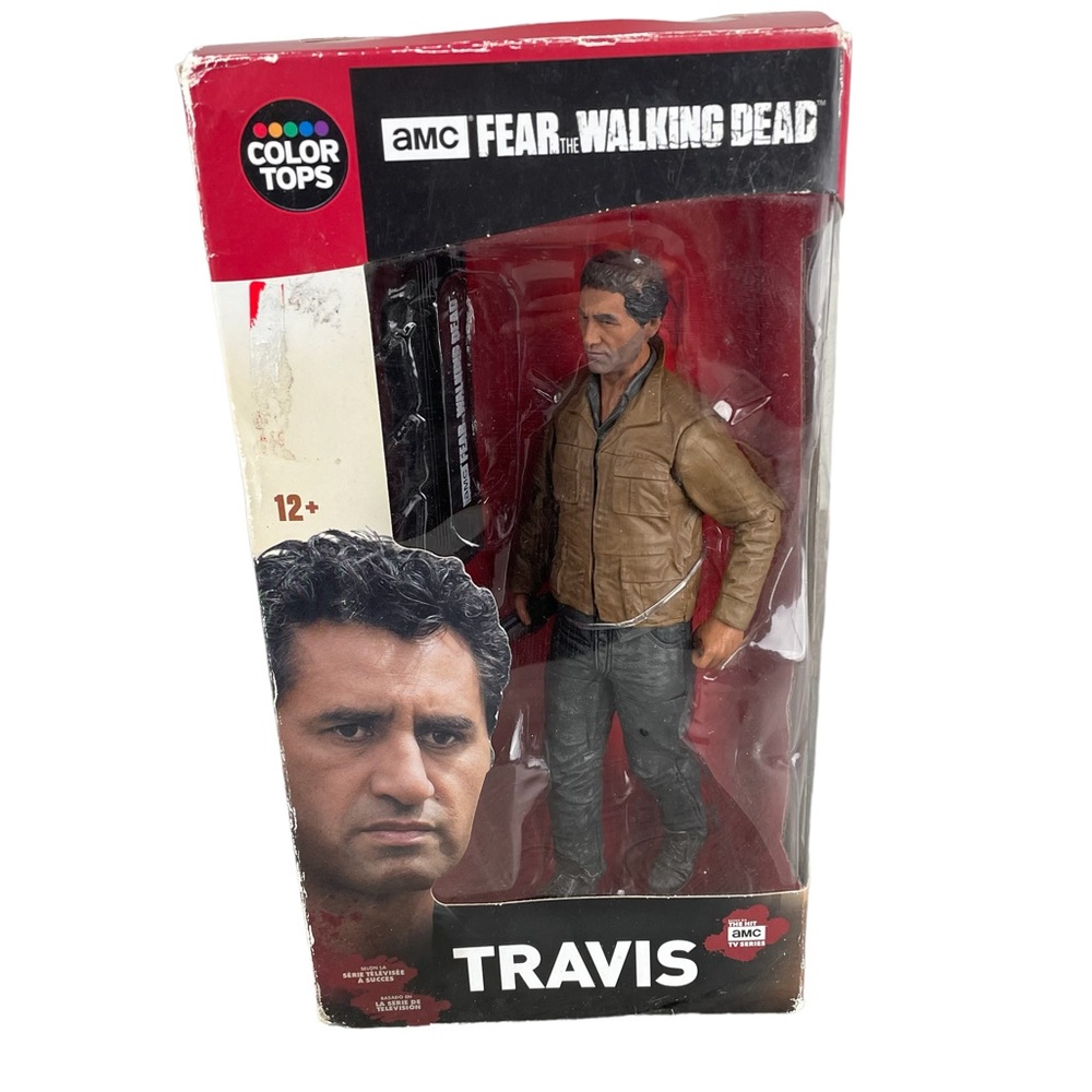 AMC Fear The Walking Dead Travis Mcfarlane Toy Figure NWT